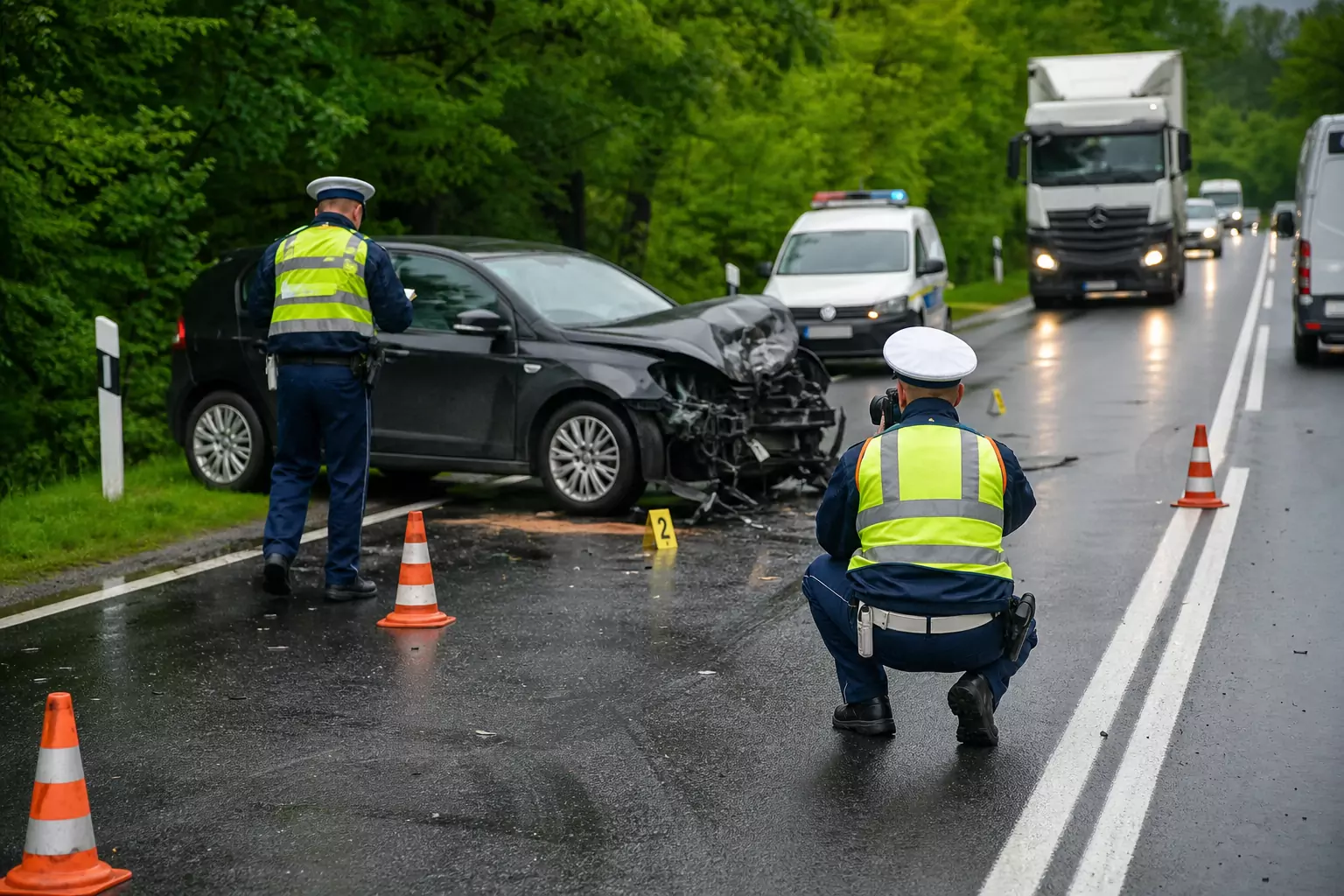 45 sérüléses közúti balesethez riasztották a rendőröket egyetlen nap alatt