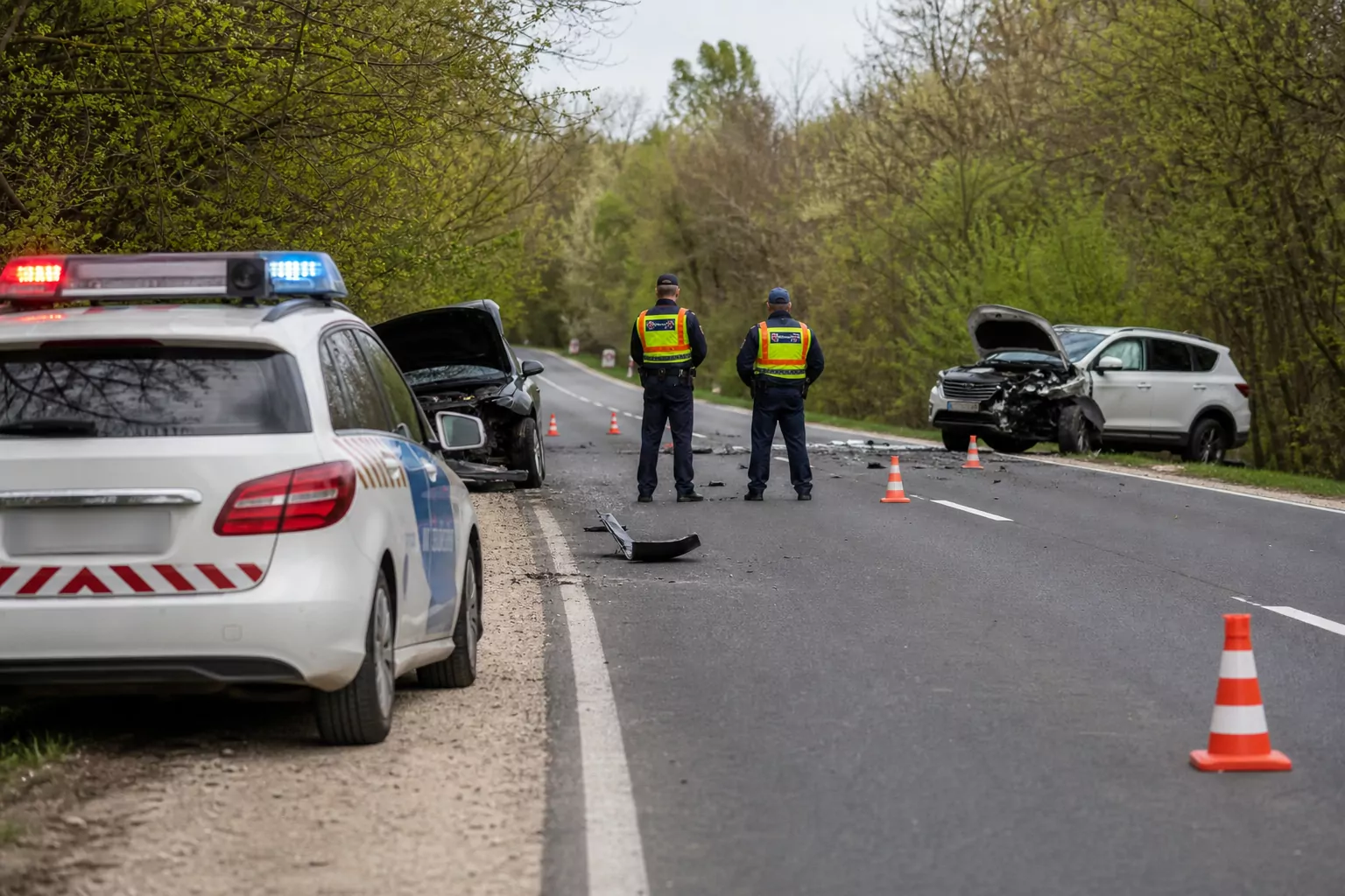 65 sérüléses közúti baleset történt egy nap alatt Magyarországon