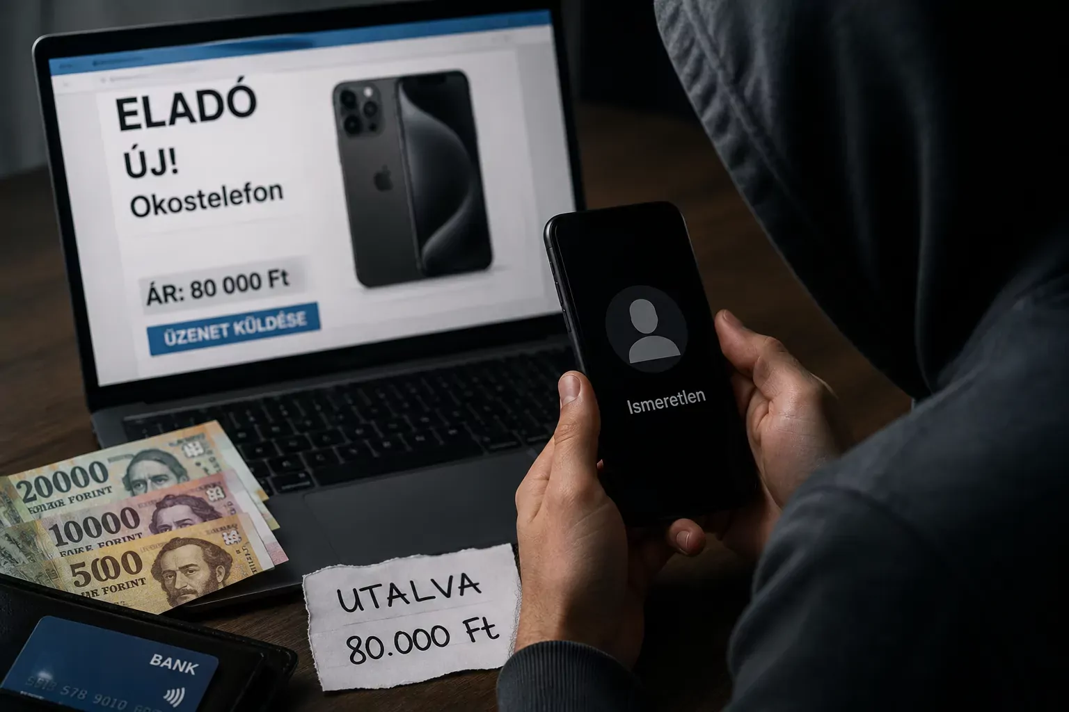 Mobiltelefonokat ígértek, de nem küldtek: 17 vevő fizetett