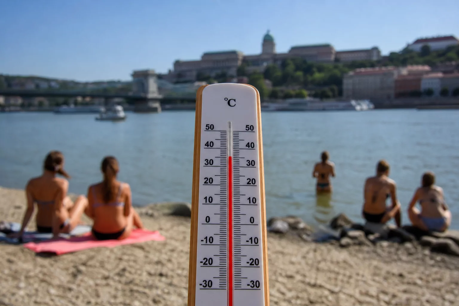 Péntek éjfélig meghosszabbították a harmadfokú hőségriasztást