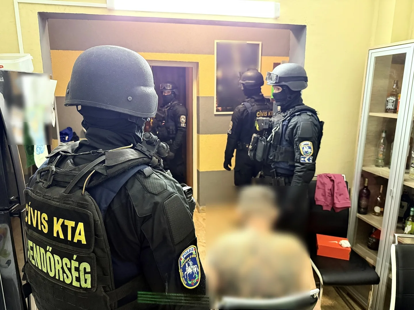 Öt férfit fogtak el egy hajdú-bihari kábítószeres akcióban