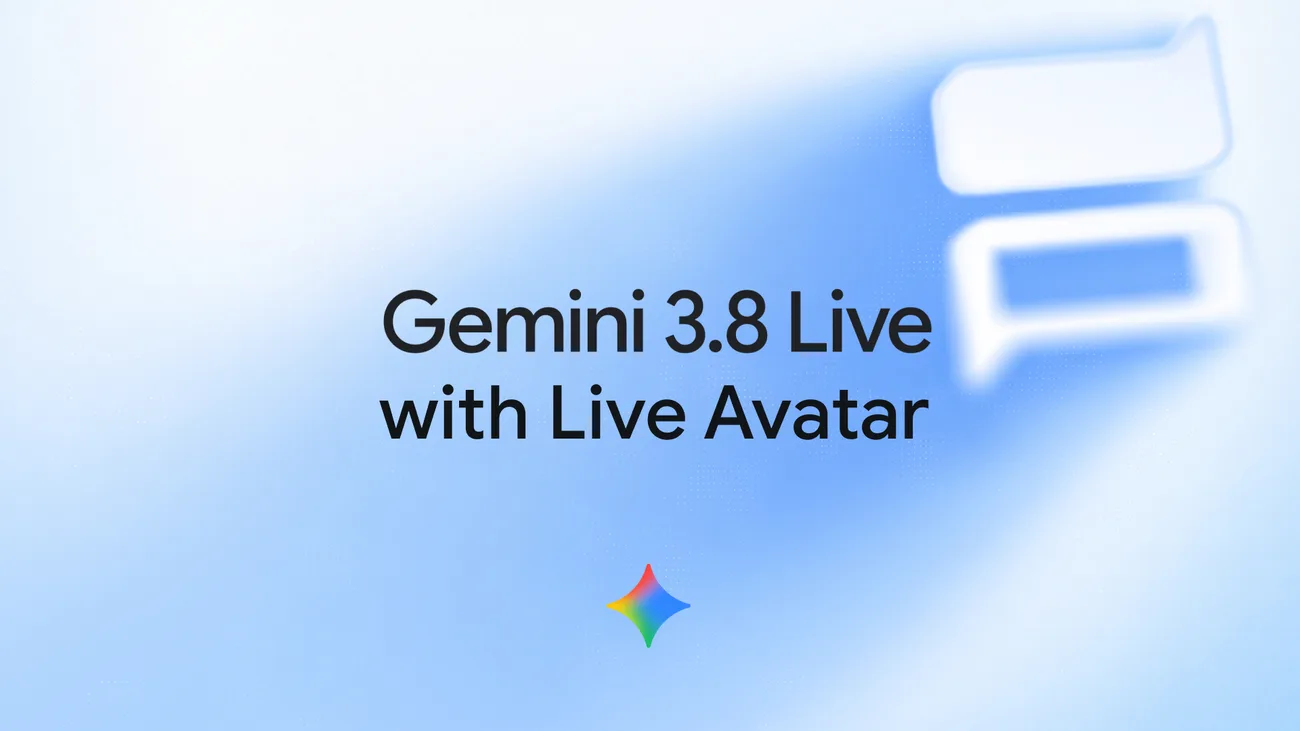 Vizuális avatárt kapott a Gemini 3.8 Live