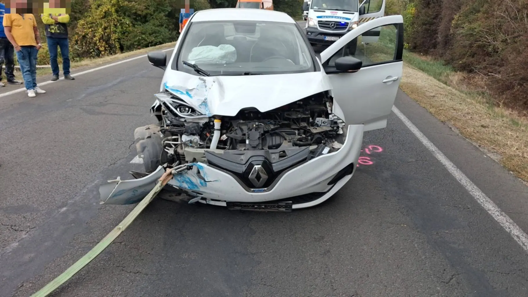 Félpályán már halad a forgalom a 61-es főúton Nagykónyi és Tamási között
