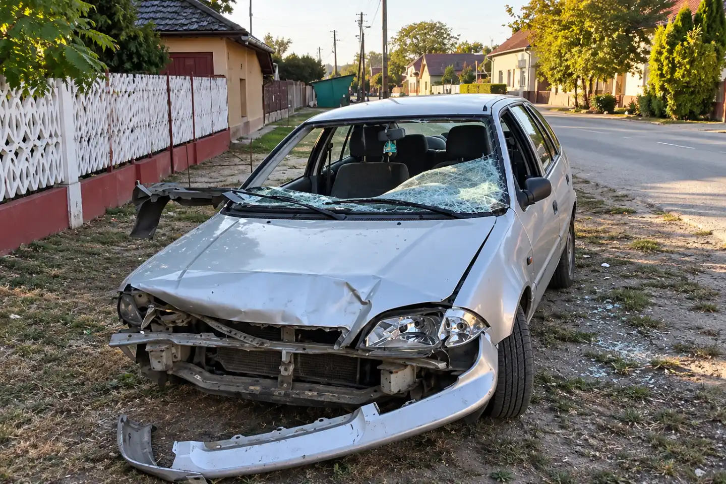 Lapáttal rongált meg egy parkoló autót egy férfi Csanyteleken